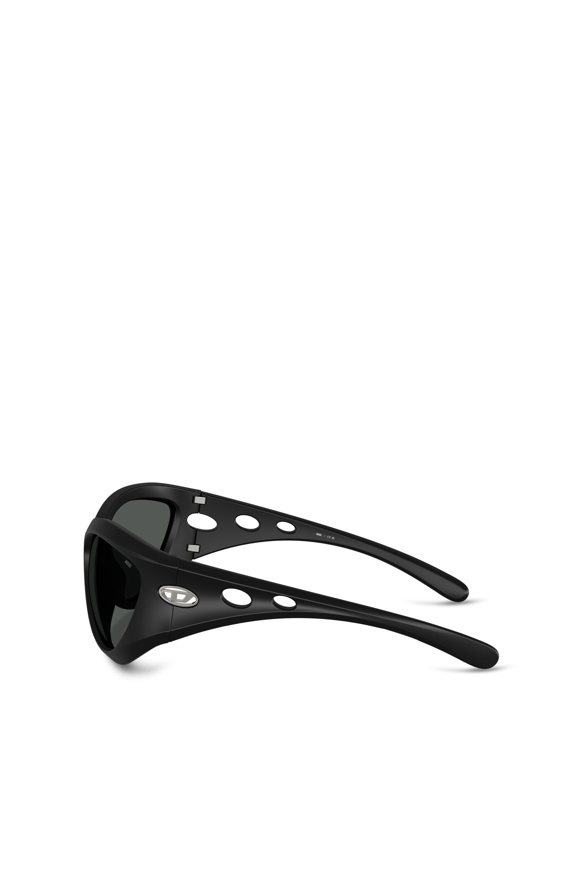 Diesel - 0DL3007U, Lunettes de soleil cat-eye Mixte in Noir - 3