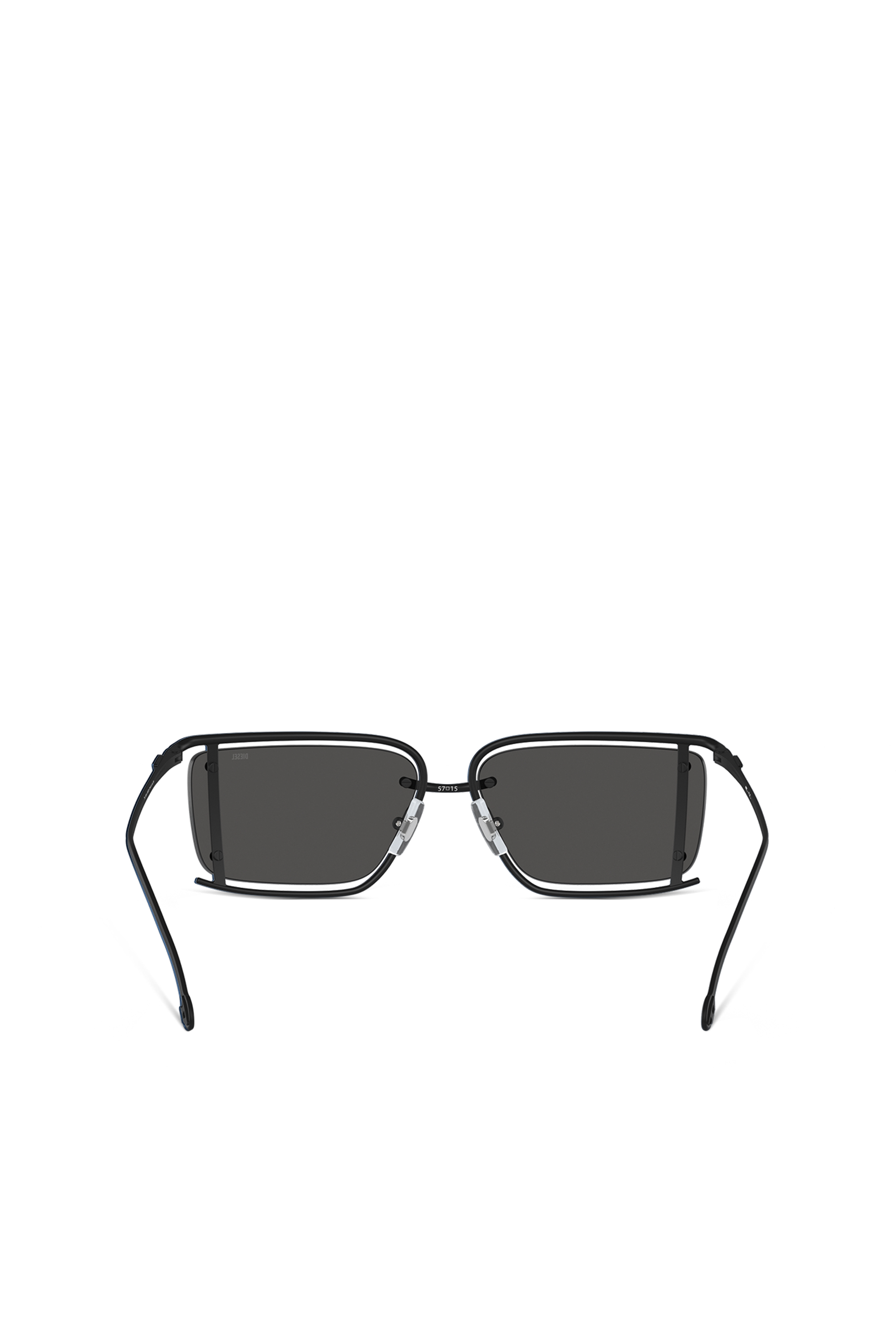 Diesel - 0DL1002, Lunettes de soleil rectangulaires Mixte in Noir - 4
