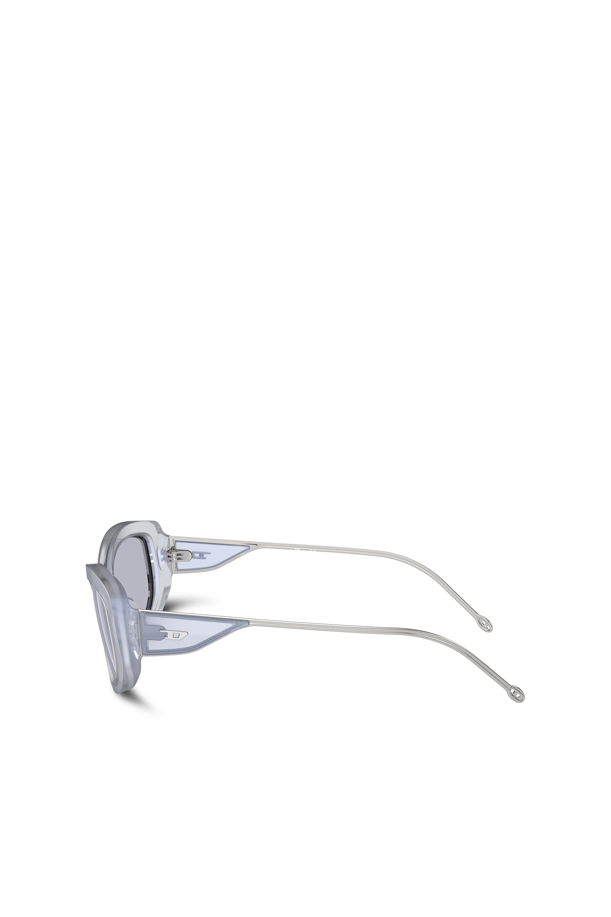 Diesel - 0DL2001 SIZE 54, Lunettes de soleil cat-eye Mixte in Gris - 3
