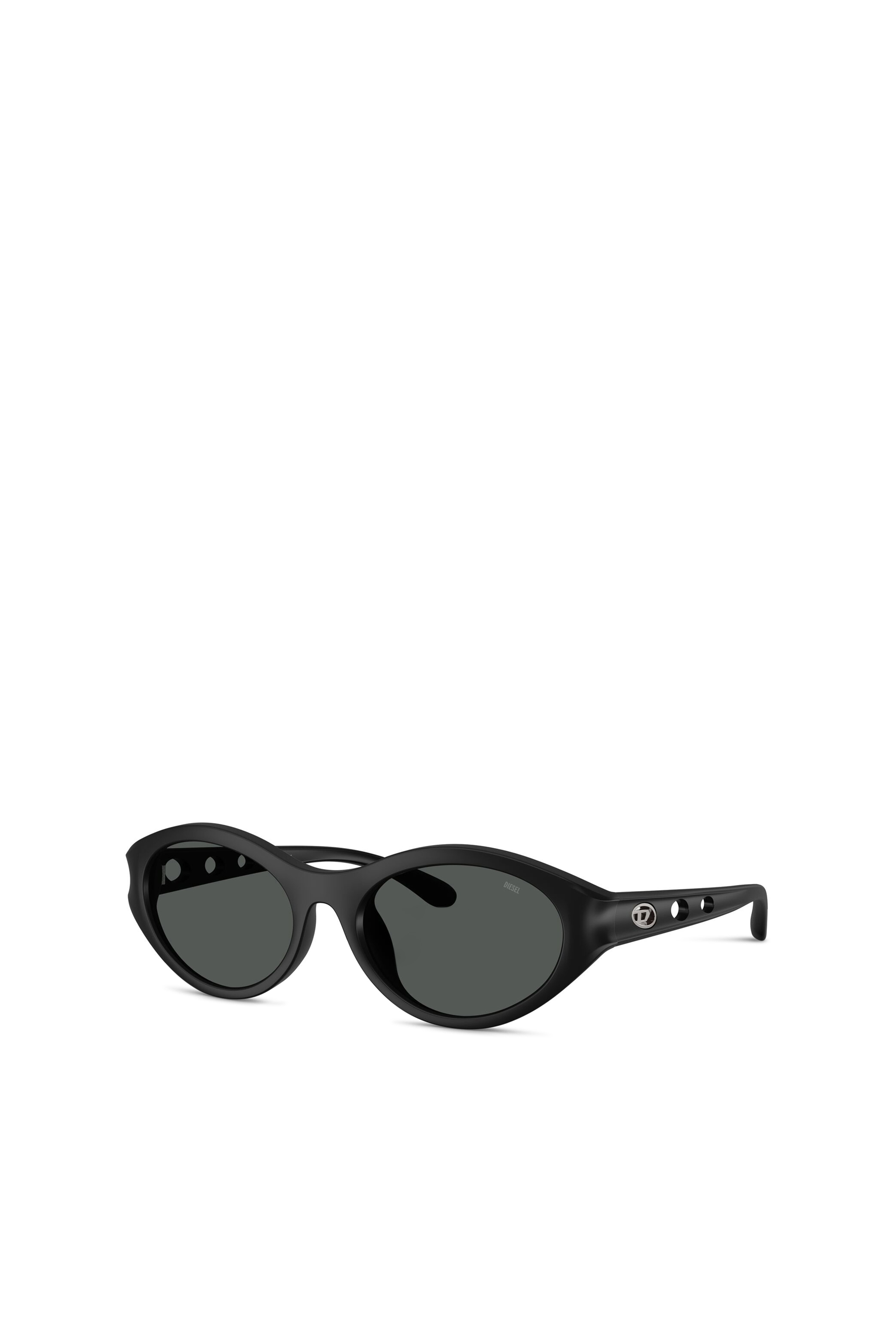 Diesel - 0DL3005U, Lunettes de soleil ovales Mixte in Noir - 1