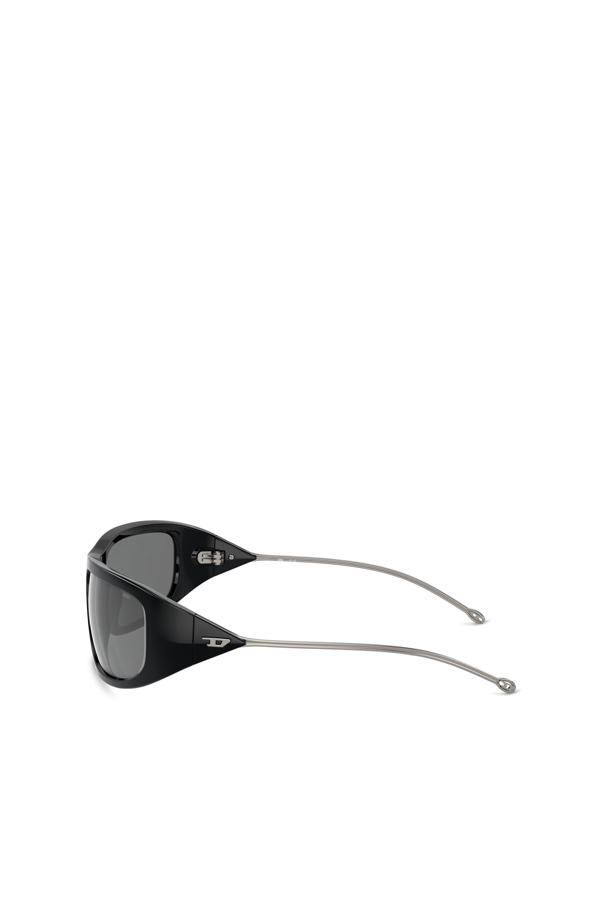 Diesel - 0DL3001 SIZE 61, Lunettas de soleil de style enveloppant Mixte in Noir - 3