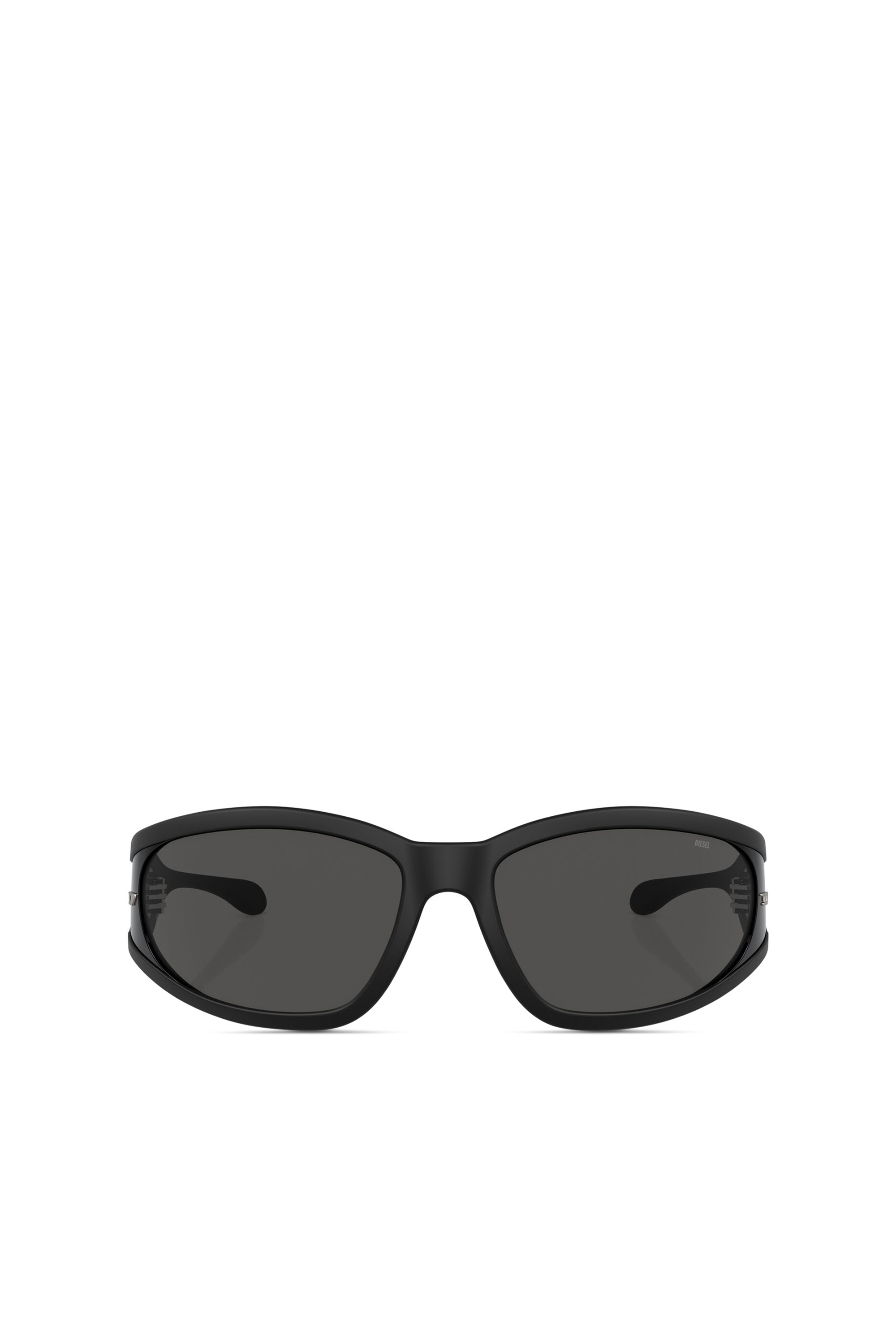 Diesel - 0DL3002, Lunettes de soleil rectangulaires en acétate Mixte in Noir - 2
